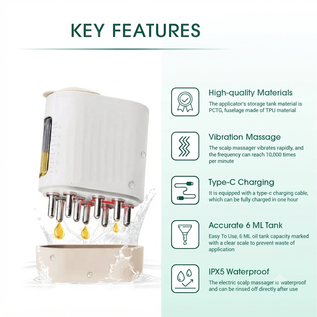 Hair care 2-in-1 device specifications and usage