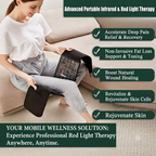 Infrared Therapy Waist Belt - Red Light Therapy for Pain Relief, Menstrual Comfort & Belly Warming