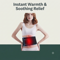 Infrared Therapy Waist Belt - Red Light Therapy for Pain Relief, Menstrual Comfort & Belly Warming