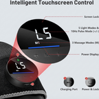 Graphene heating and vibration pad dimensions and adjustable fit
