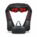 Shiatsu Neck & Shoulder Massager - 16 Deep-Kneading Heated Massage Heads for Neck, Back & Legs