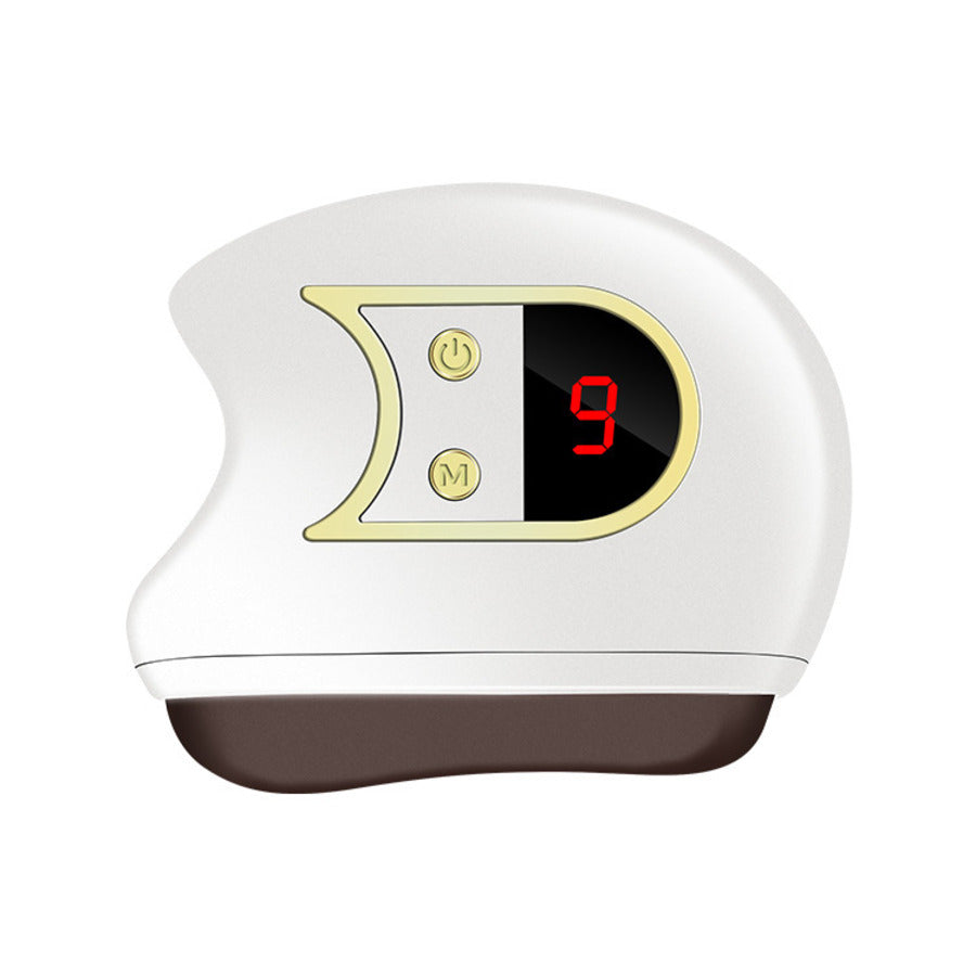 Electric Gua Sha facial sculpting device for face lifting and contouring at home